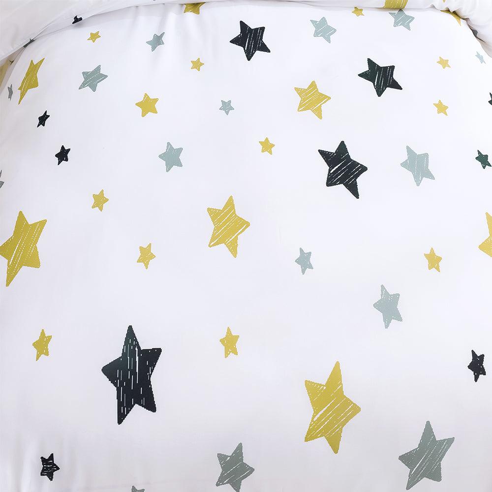 3D Cartoon Color Star Quilt Cover Set Bedding Set Duvet Cover Pillowcases 377
