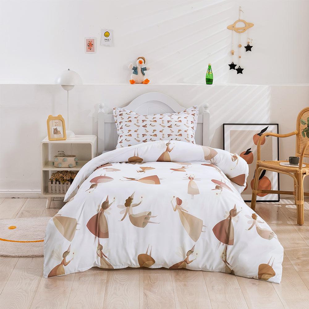 3D Cartoon Elf Quilt Cover Set Bedding Set Duvet Cover Pillowcases 386