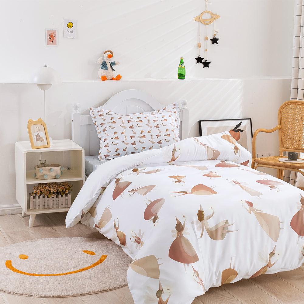 3D Cartoon Elf Quilt Cover Set Bedding Set Duvet Cover Pillowcases 386