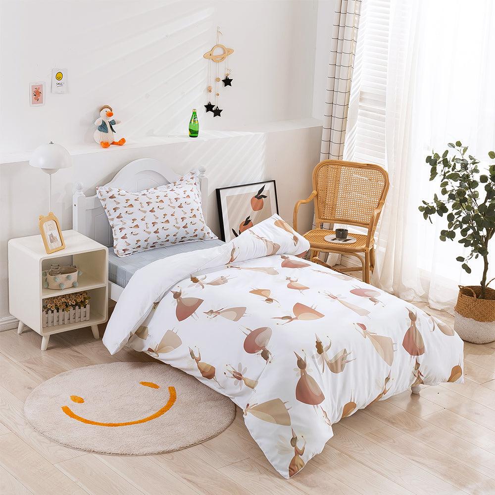 3D Cartoon Elf Quilt Cover Set Bedding Set Duvet Cover Pillowcases 386