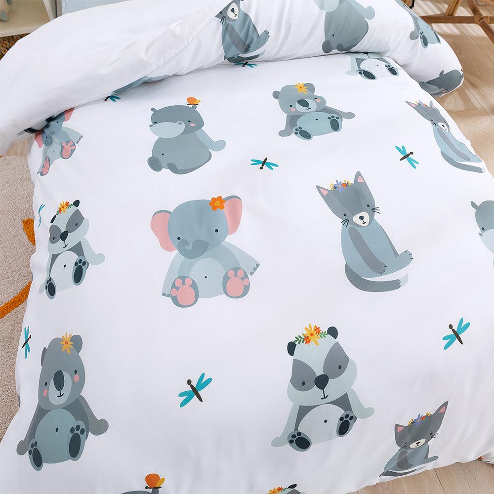 3D Cartoon Animal Cute Quilt Cover Set Bedding Set Duvet Cover Pillowcases 399