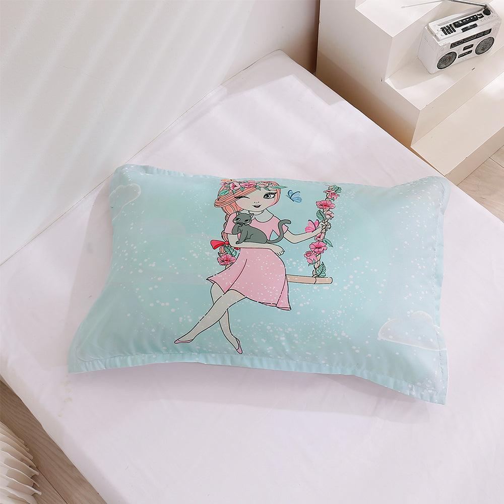 3D Cartoon Girl Pattern Quilt Cover Set Bedding Set Duvet Cover Pillowcases 85