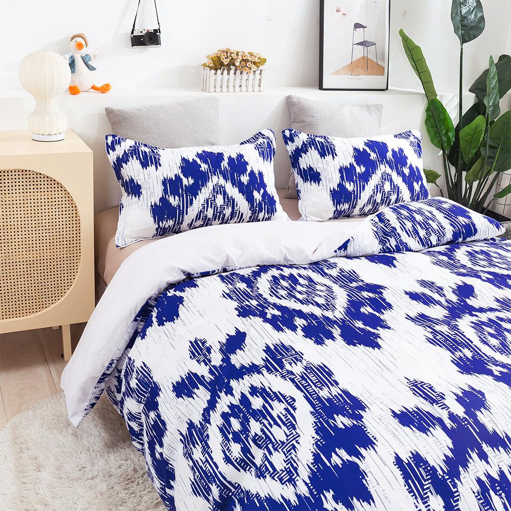 3D Blue Rococo Style Quilt Cover Set Bedding Set Duvet Cover Pillowcases 21