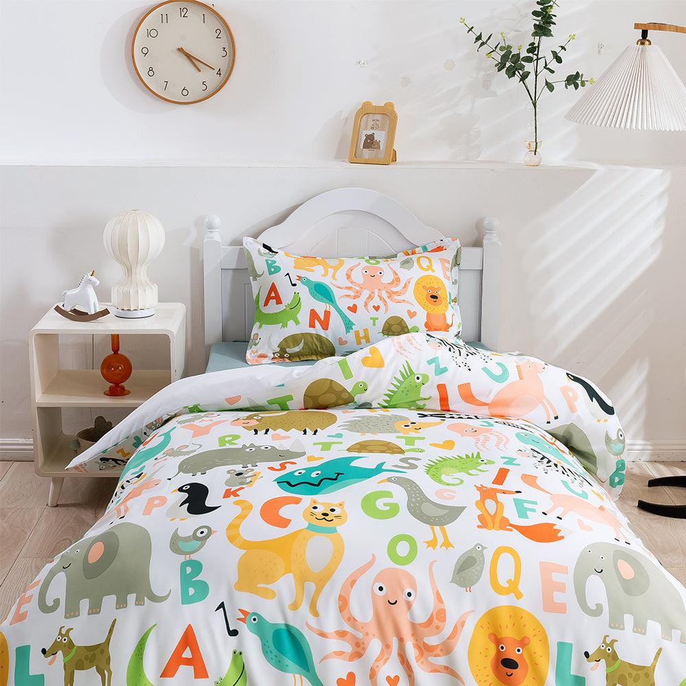 3D Cartoon Animal Octopus Quilt Cover Set Bedding Set Duvet Cover Pillowcases 234