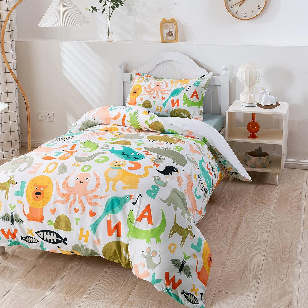 3D Cartoon Animal Octopus Quilt Cover Set Bedding Set Duvet Cover Pillowcases 234