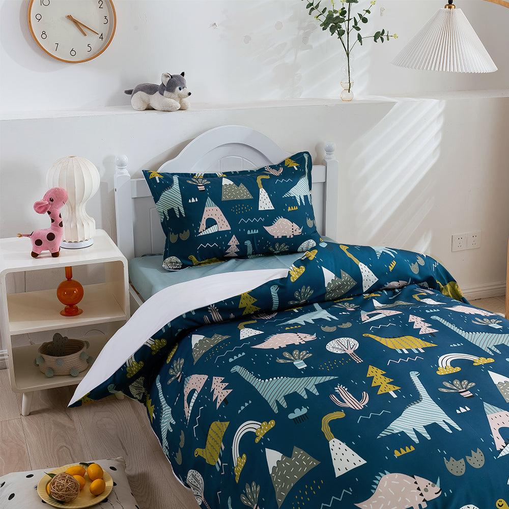 3D Cartoon Animal Dinosaur Quilt Cover Set Bedding Set Duvet Cover Pillowcases 241