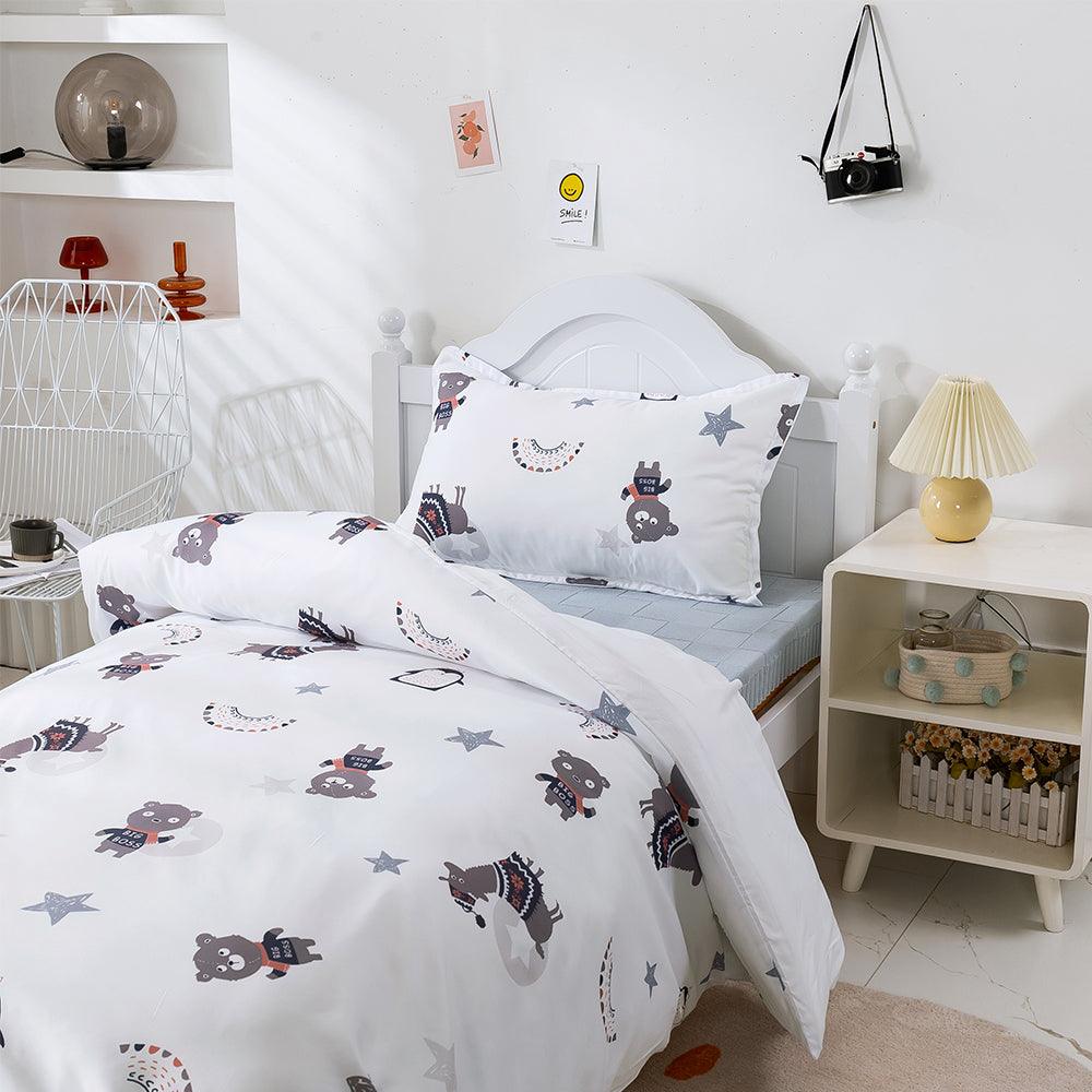 3D Cartoon Animal Alpaca Penguin Quilt Cover Set Bedding Set Duvet Cover Pillowcases 468