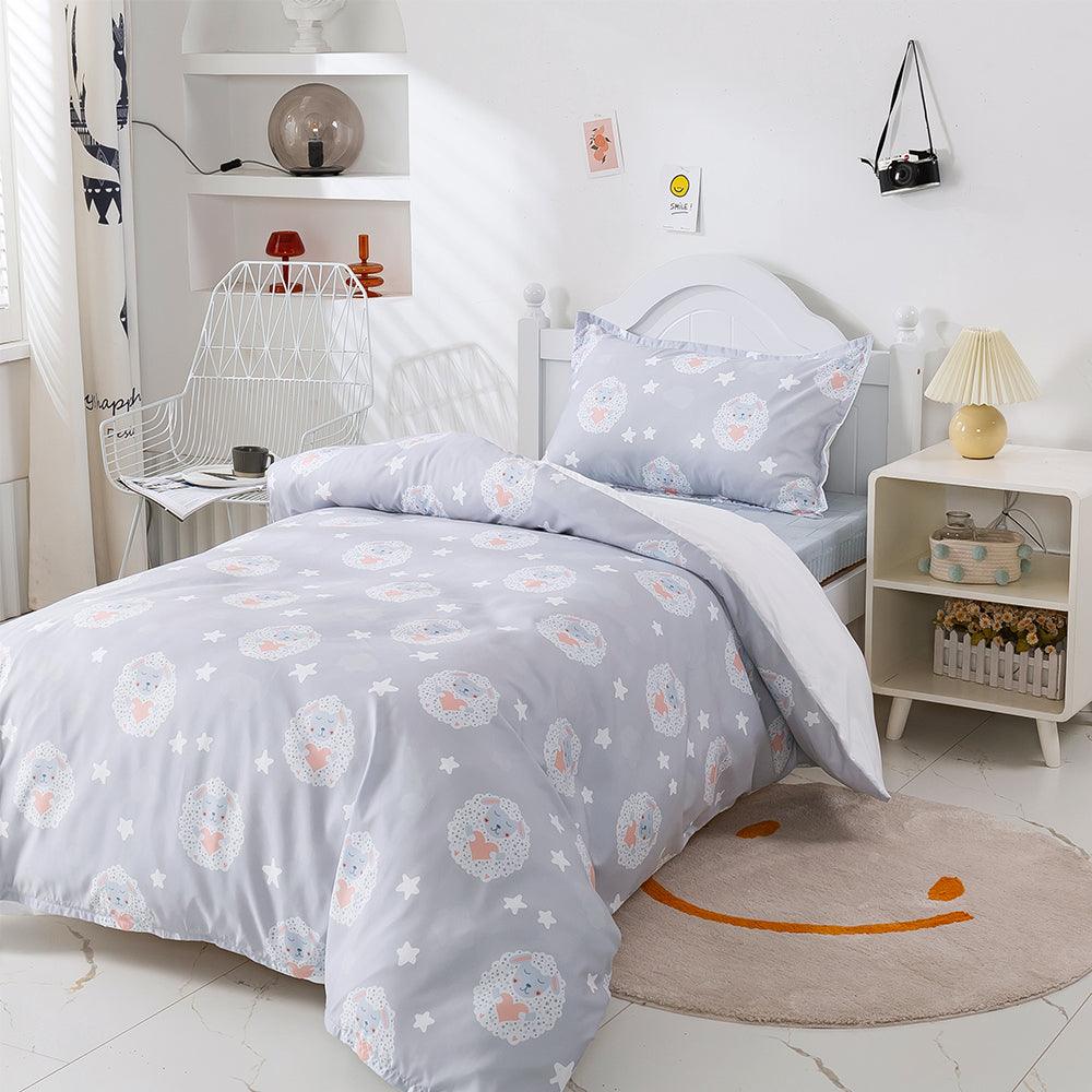 3D Cartoon Animal Star Quilt Cover Set Bedding Set Duvet Cover Pillowcases 464