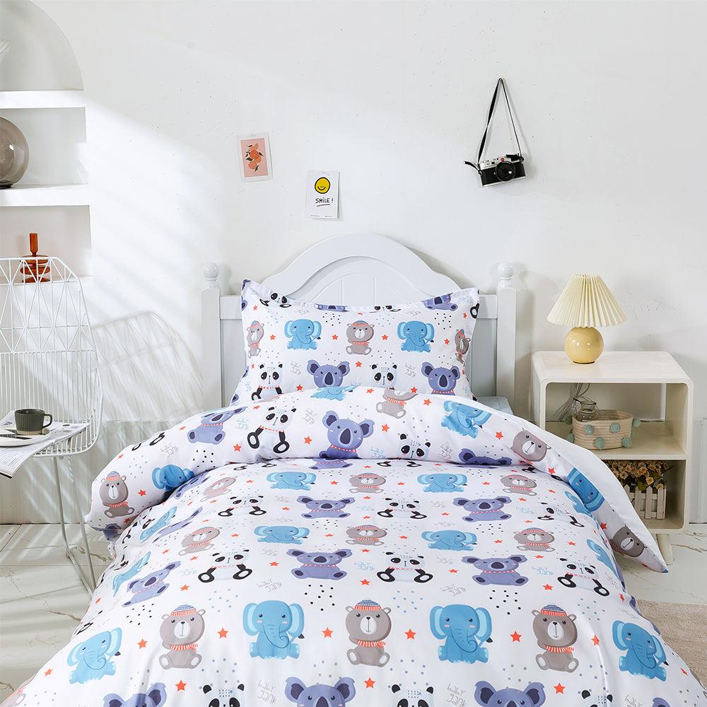 3D Cartoon Color Animal Quilt Cover Set Bedding Set Duvet Cover Pillowcases 480