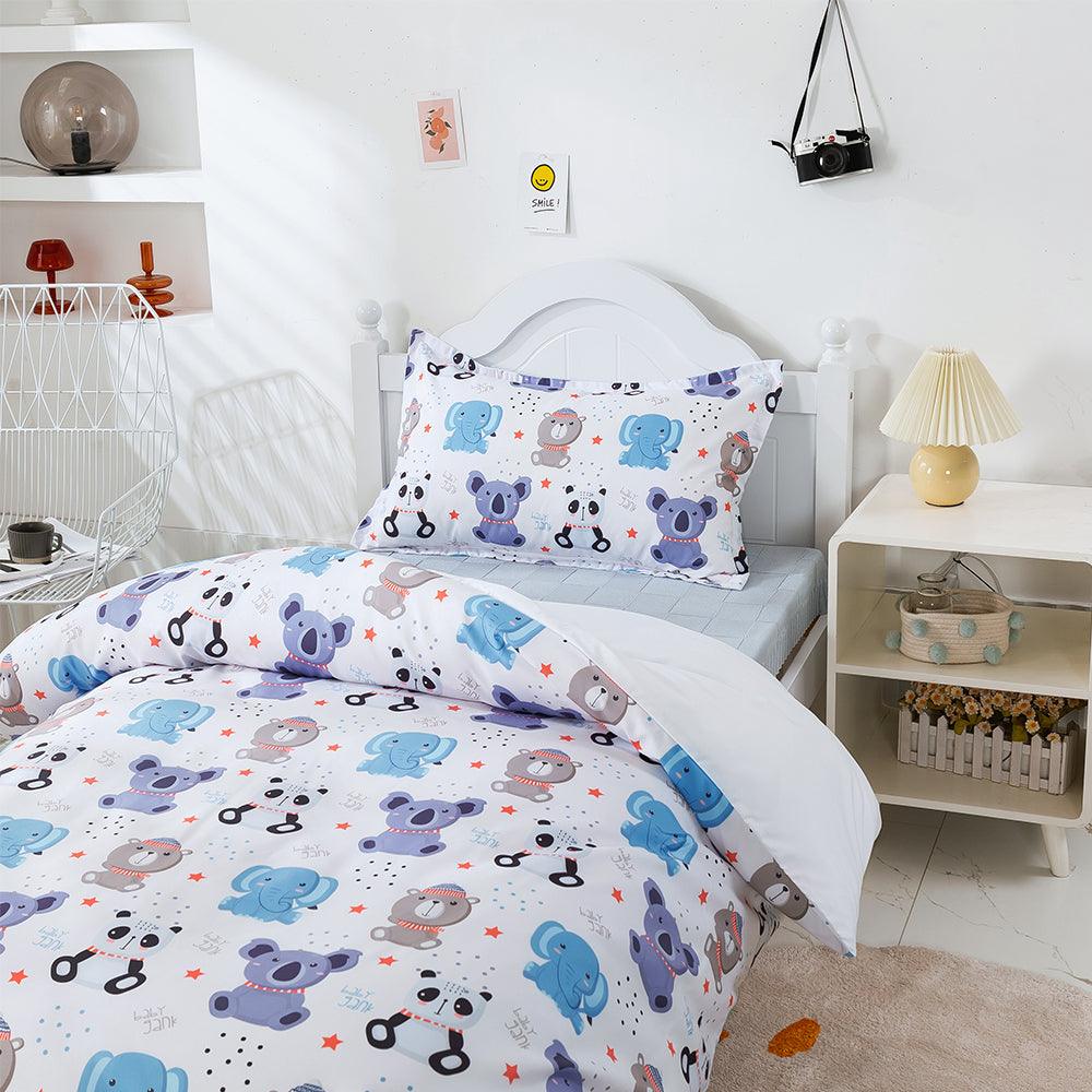 3D Cartoon Color Animal Quilt Cover Set Bedding Set Duvet Cover Pillowcases 480