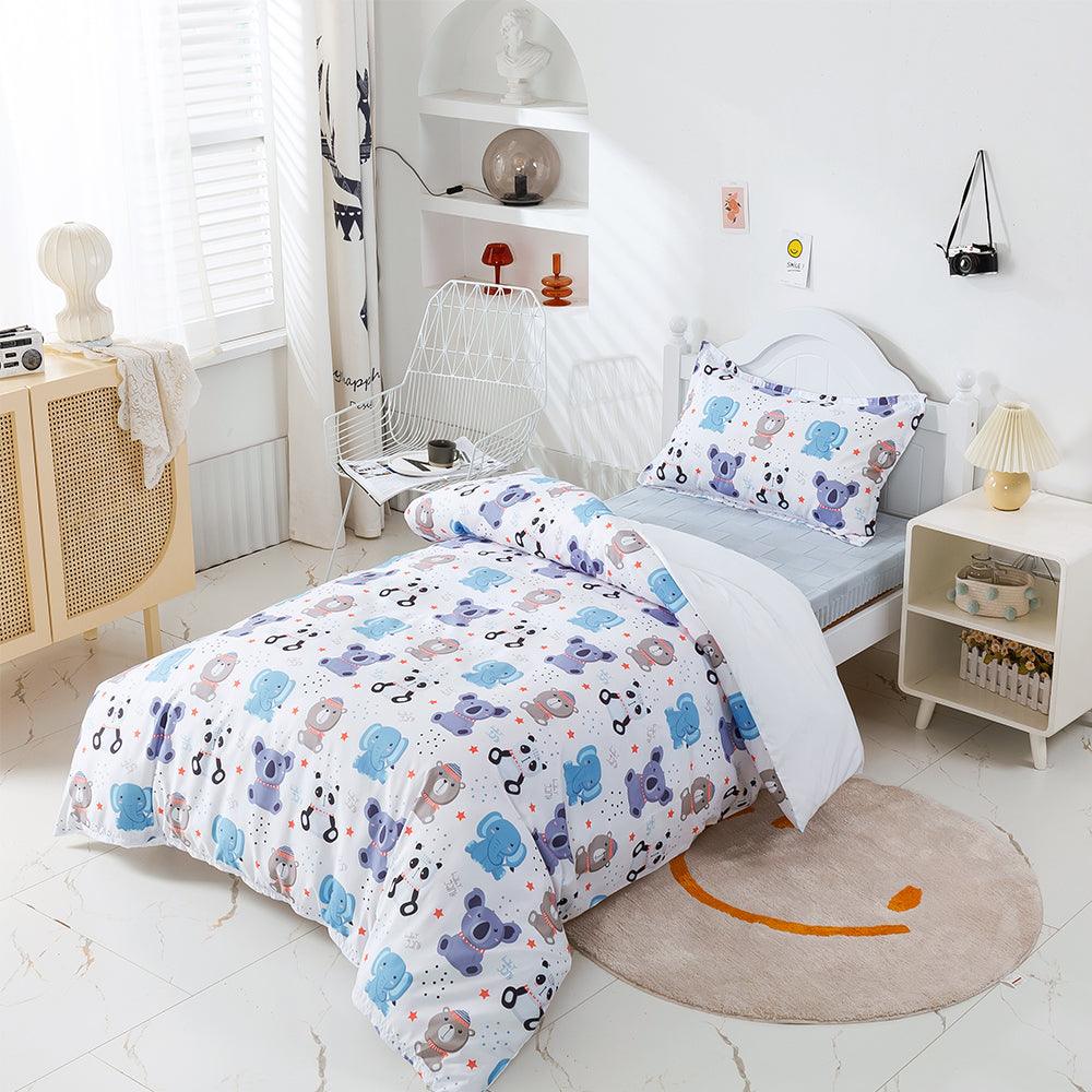 3D Cartoon Color Animal Quilt Cover Set Bedding Set Duvet Cover Pillowcases 480