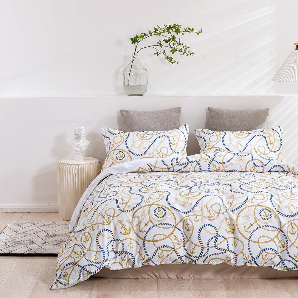 3D Abstract Geometric Line Quilt Cover Set Bedding Set Duvet Cover Pillowcases 438