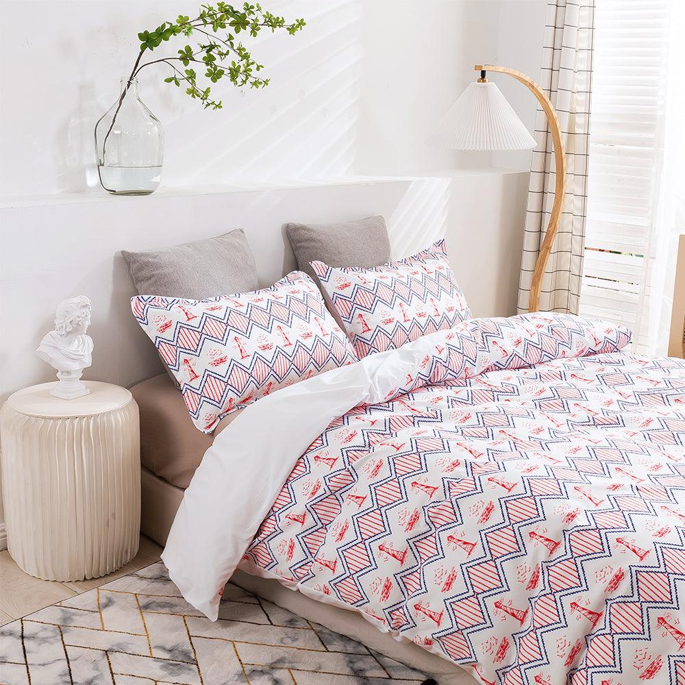 3D Abstract Geometric Pattern Quilt Cover Set Bedding Set Duvet Cover Pillowcases 439