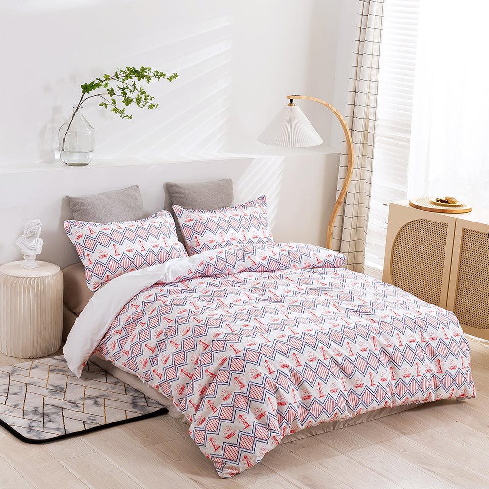 3D Abstract Geometric Pattern Quilt Cover Set Bedding Set Duvet Cover Pillowcases 439
