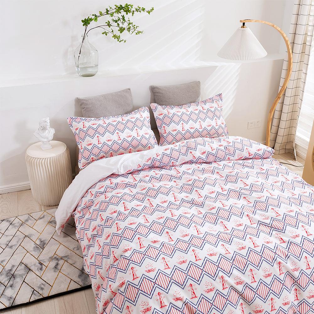 3D Abstract Geometric Pattern Quilt Cover Set Bedding Set Duvet Cover Pillowcases 439