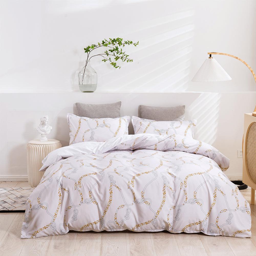 3D Abstract Geometric Line Quilt Cover Set Bedding Set Duvet Cover Pillowcases 440