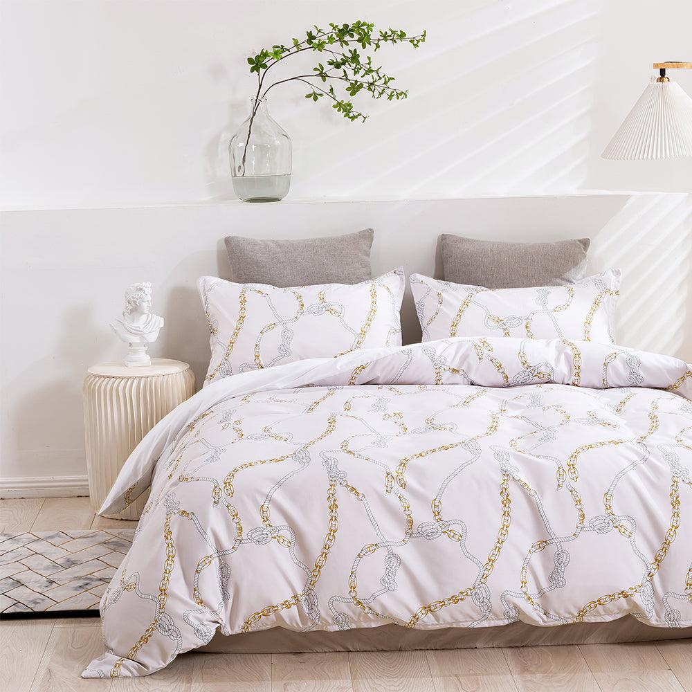 3D Abstract Geometric Line Quilt Cover Set Bedding Set Duvet Cover Pillowcases 440