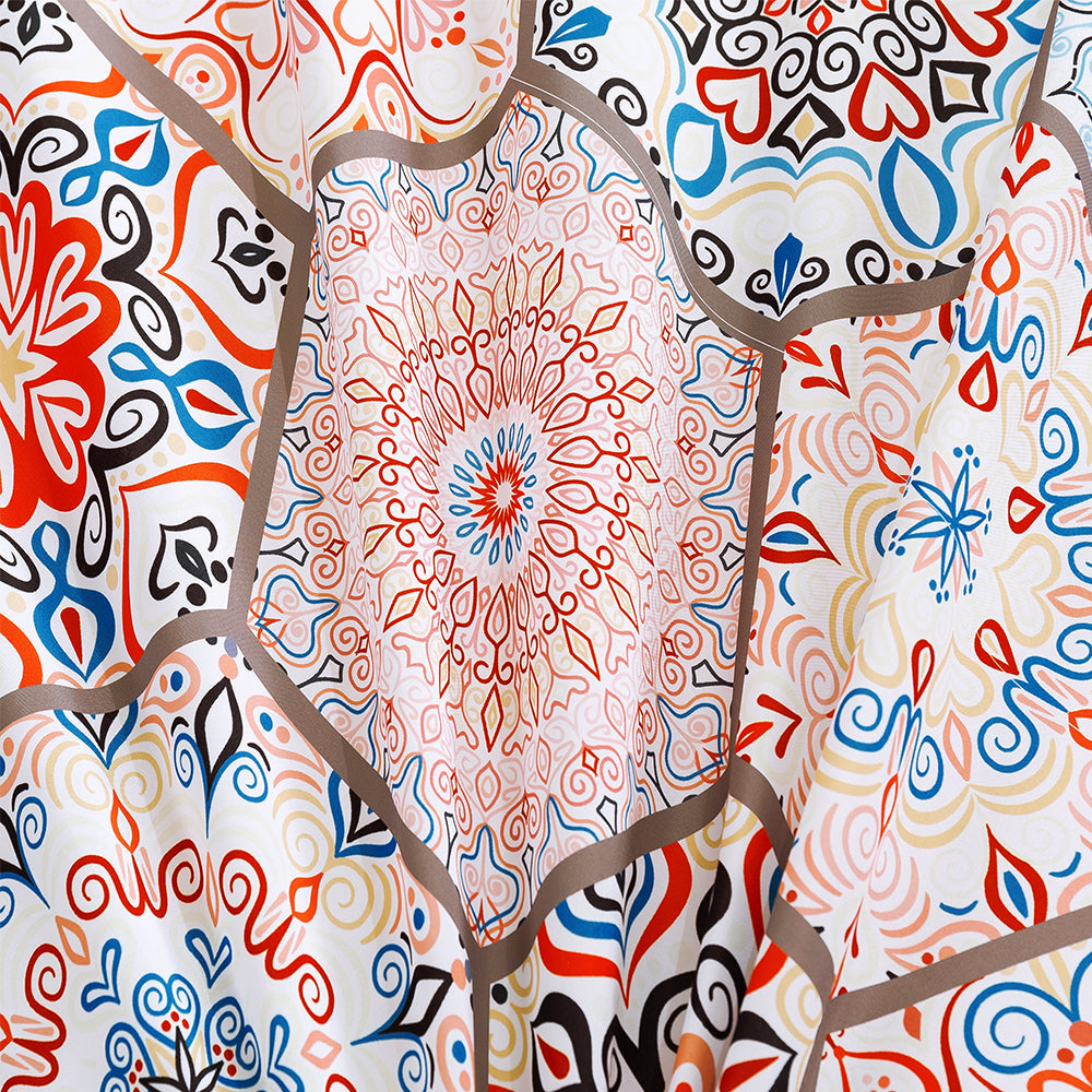 3D Bohemia Retro Floral Pattern Quilt Cover Set Bedding Set Duvet Cover Pillowcase 304