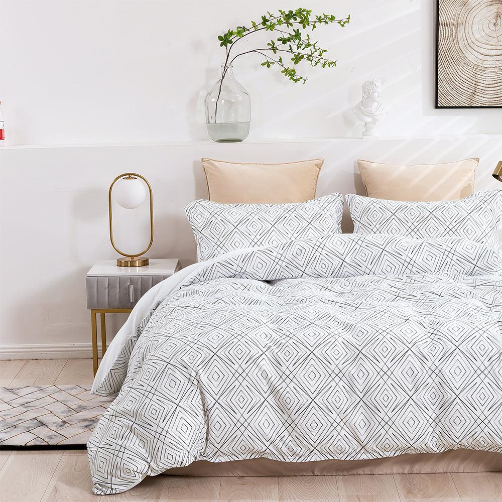 3D Abstract Geometric Pattern Quilt Cover Set Bedding Set Duvet Cover Pillowcases 449