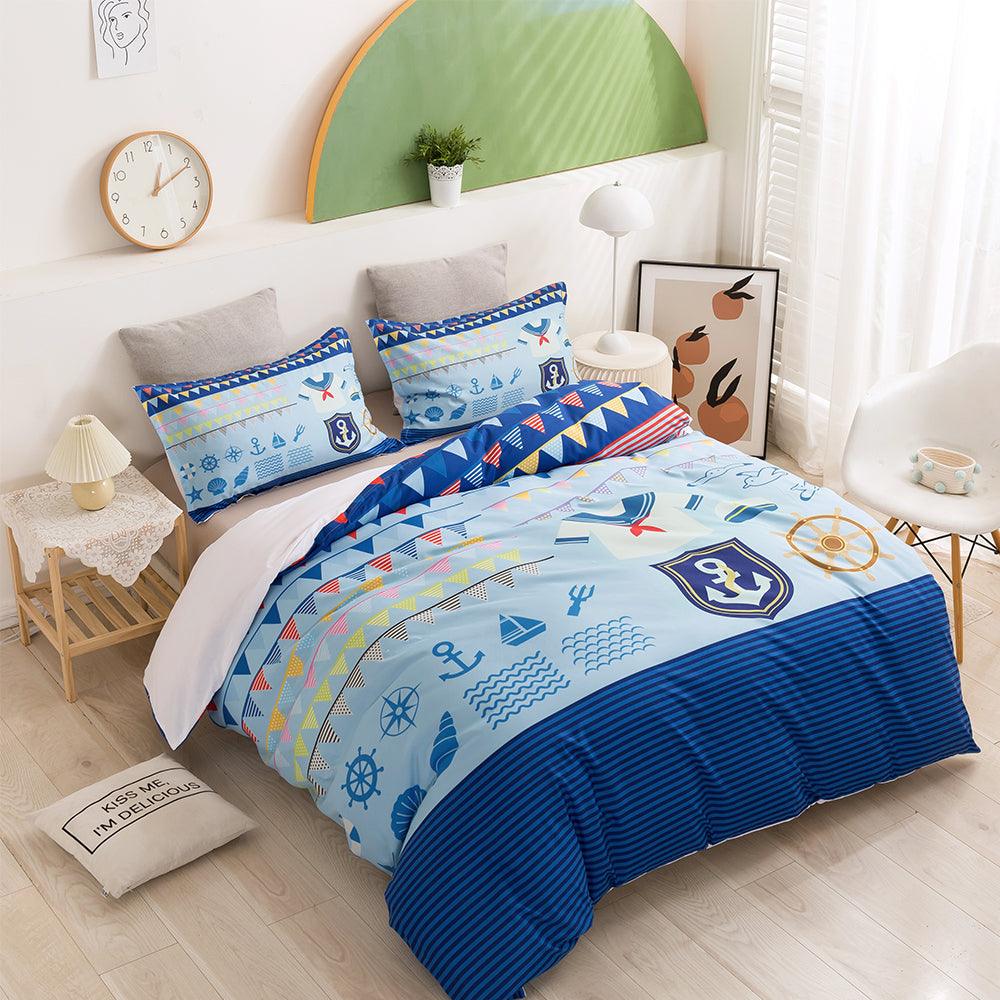3D Beach Mediterranean Style Quilt Cover Set Bedding Set Duvet Cover Pillowcases 316