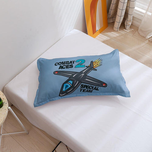 3D Cartoon Airplane Pattern Quilt Cover Set Bedding Set Duvet Cover Pillowcases 175