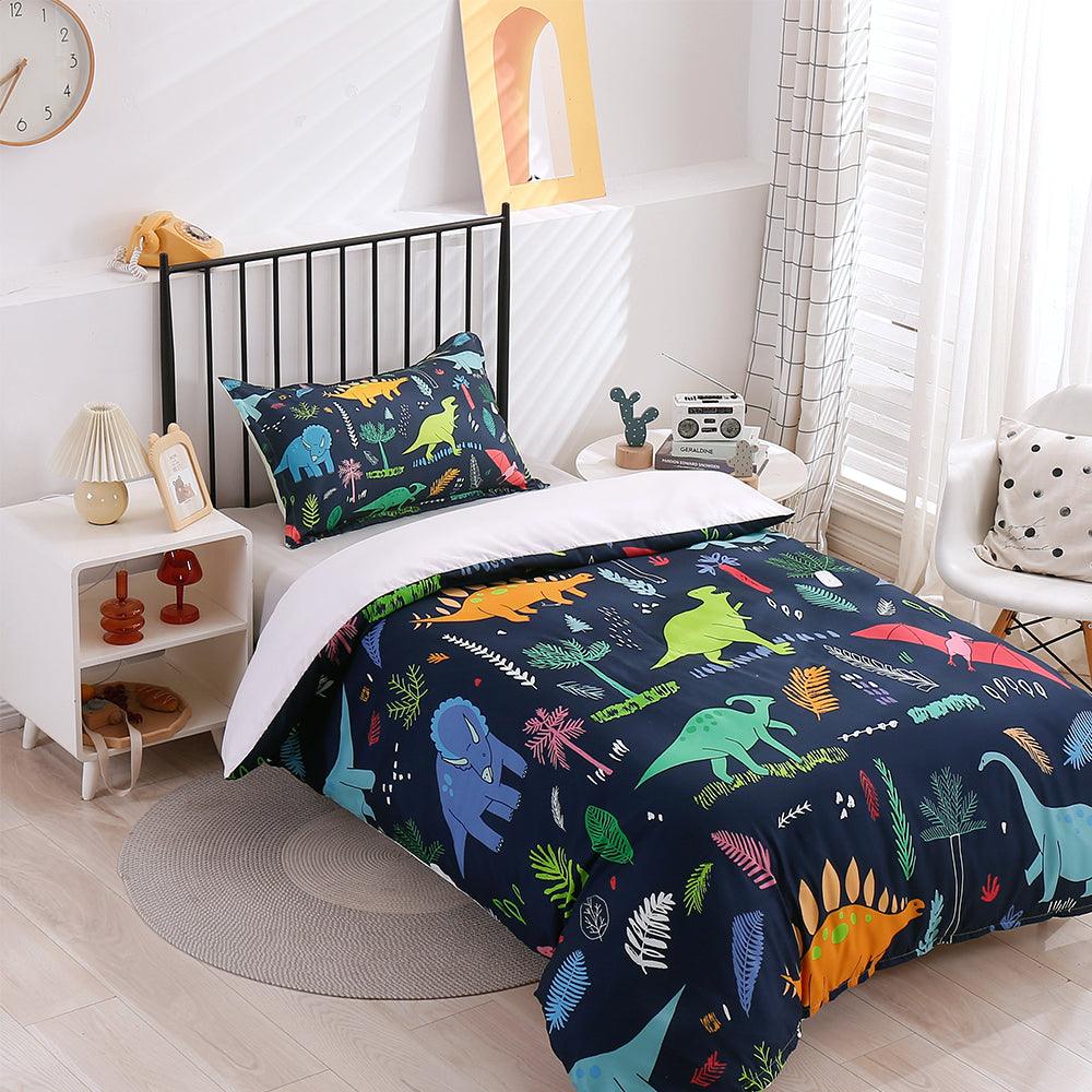 3D Cartoon Animal Dinosaur Quilt Cover Set Bedding Set Duvet Cover Pillowcases 193
