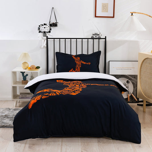3D Basketball Abstract Quilt Cover Set Bedding Set Duvet Cover Pillowcases 189