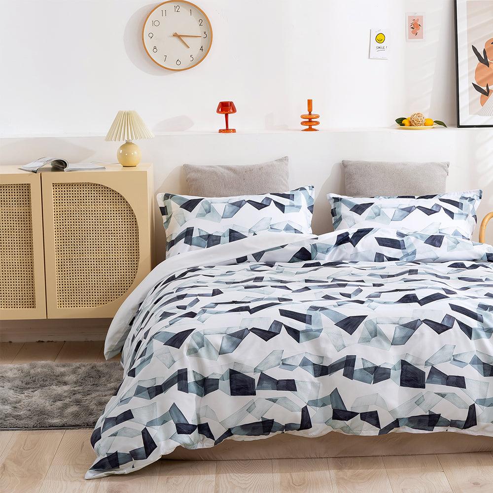3D Abstract Geometric Pattern Quilt Cover Set Bedding Set Duvet Cover Pillowcases 301