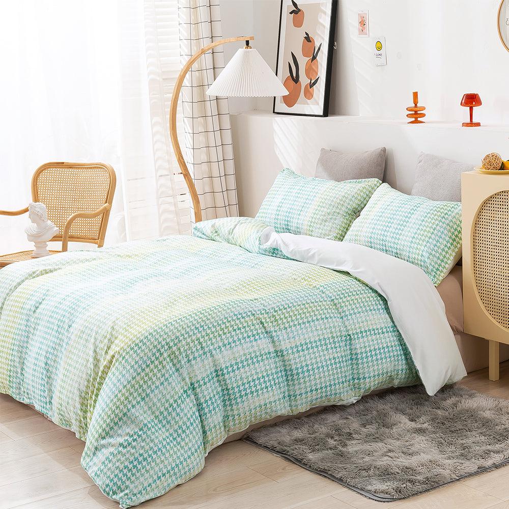 3D Abstract Geometric Pattern Quilt Cover Set Bedding Set Duvet Cover Pillowcases 310