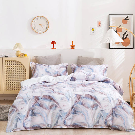 3D Abstract Marble Texture Quilt Cover Set Bedding Set Duvet Cover Pillowcases 312