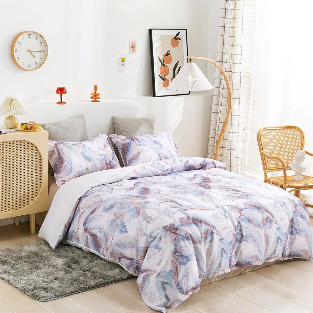 3D Abstract Marble Texture Quilt Cover Set Bedding Set Duvet Cover Pillowcases 312