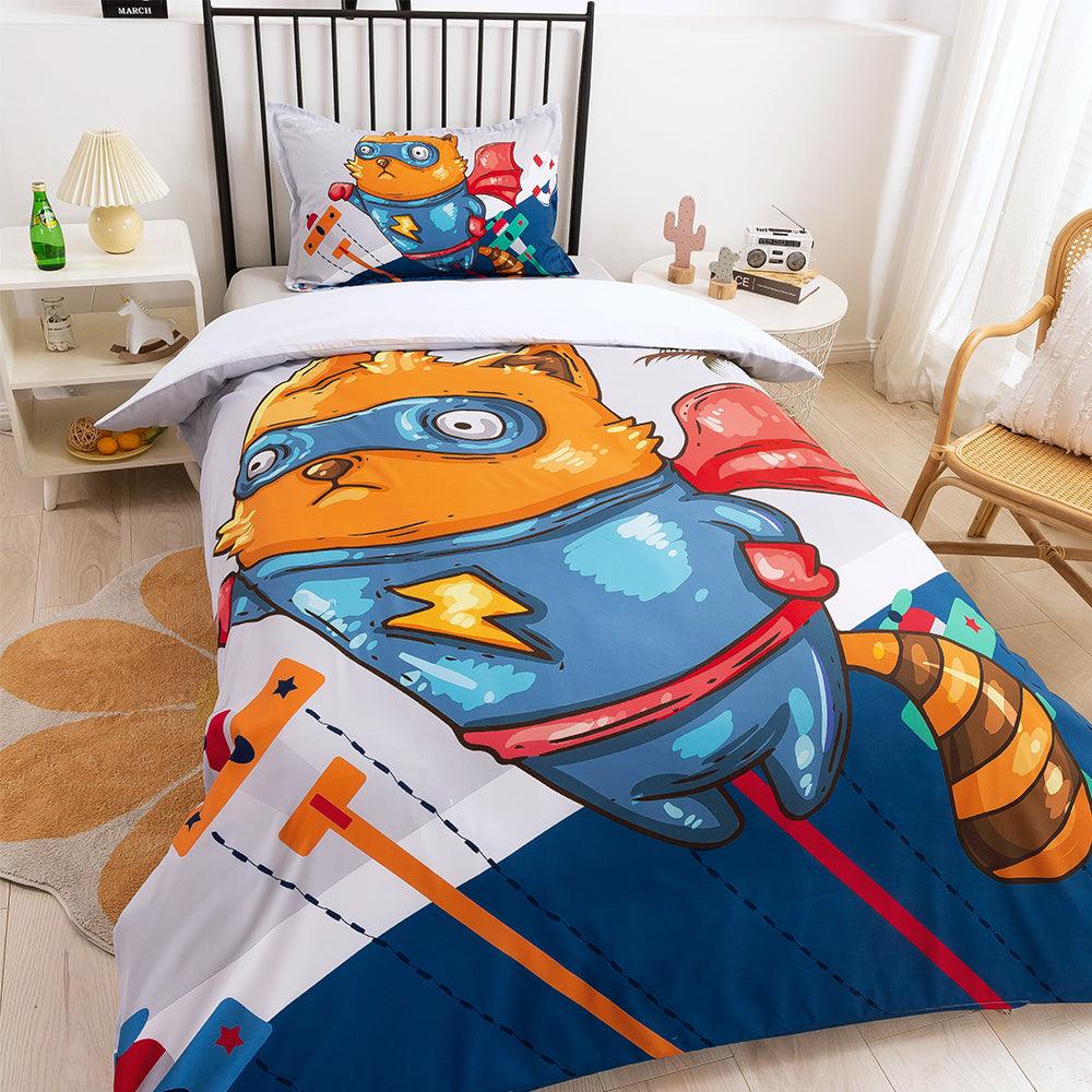 3D Cartoon Animal Pattern Quilt Cover Set Bedding Set Duvet Cover Pillowcases 323