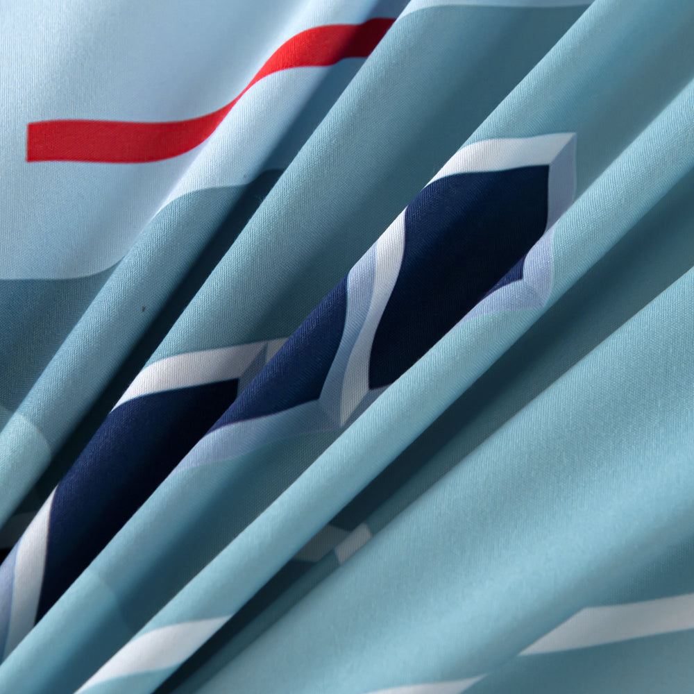 3D Blue Game Pad Game Machine PSP Quilt Cover Set Bedding Set Duvet Cover Pillowcases 513