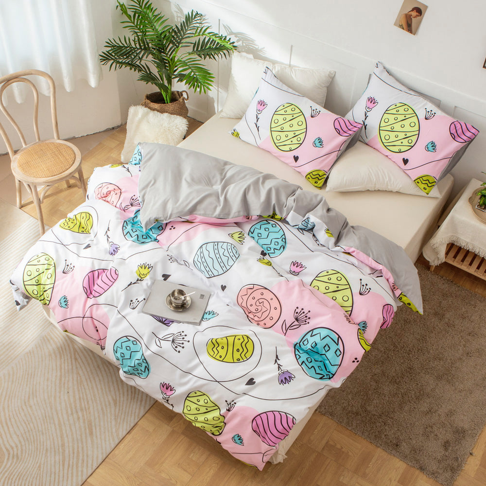 3D Balls Floral Pattern Quilt Cover Set Bedding Set Duvet Cover Pillowcases 548