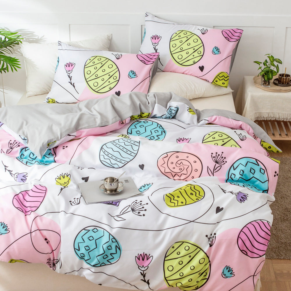 3D Balls Floral Pattern Quilt Cover Set Bedding Set Duvet Cover Pillowcases 548