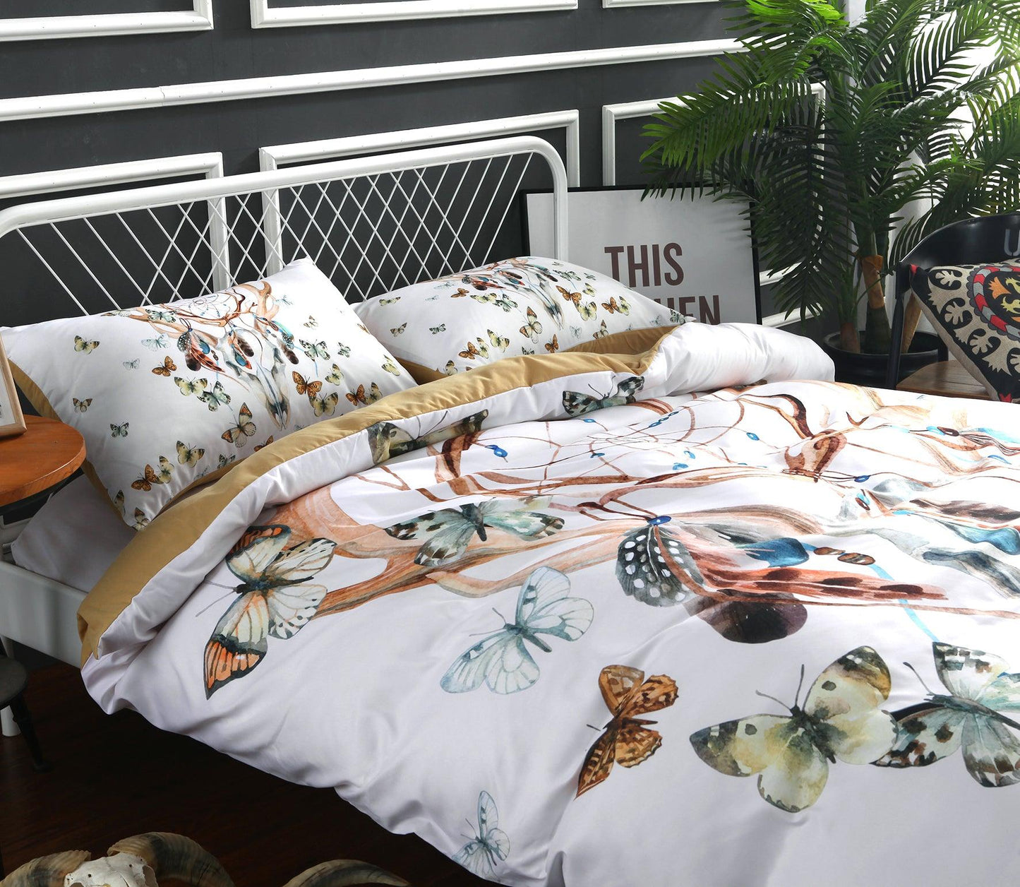 3D Butterfly Dream Catcher Quilt Cover Set Bedding Set Pillowcases 12