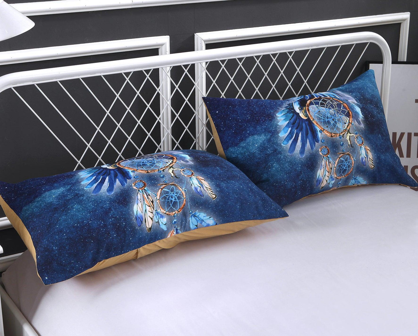 3D Blue Dream Catcher Quilt Cover Set Bedding Set Pillowcases 15
