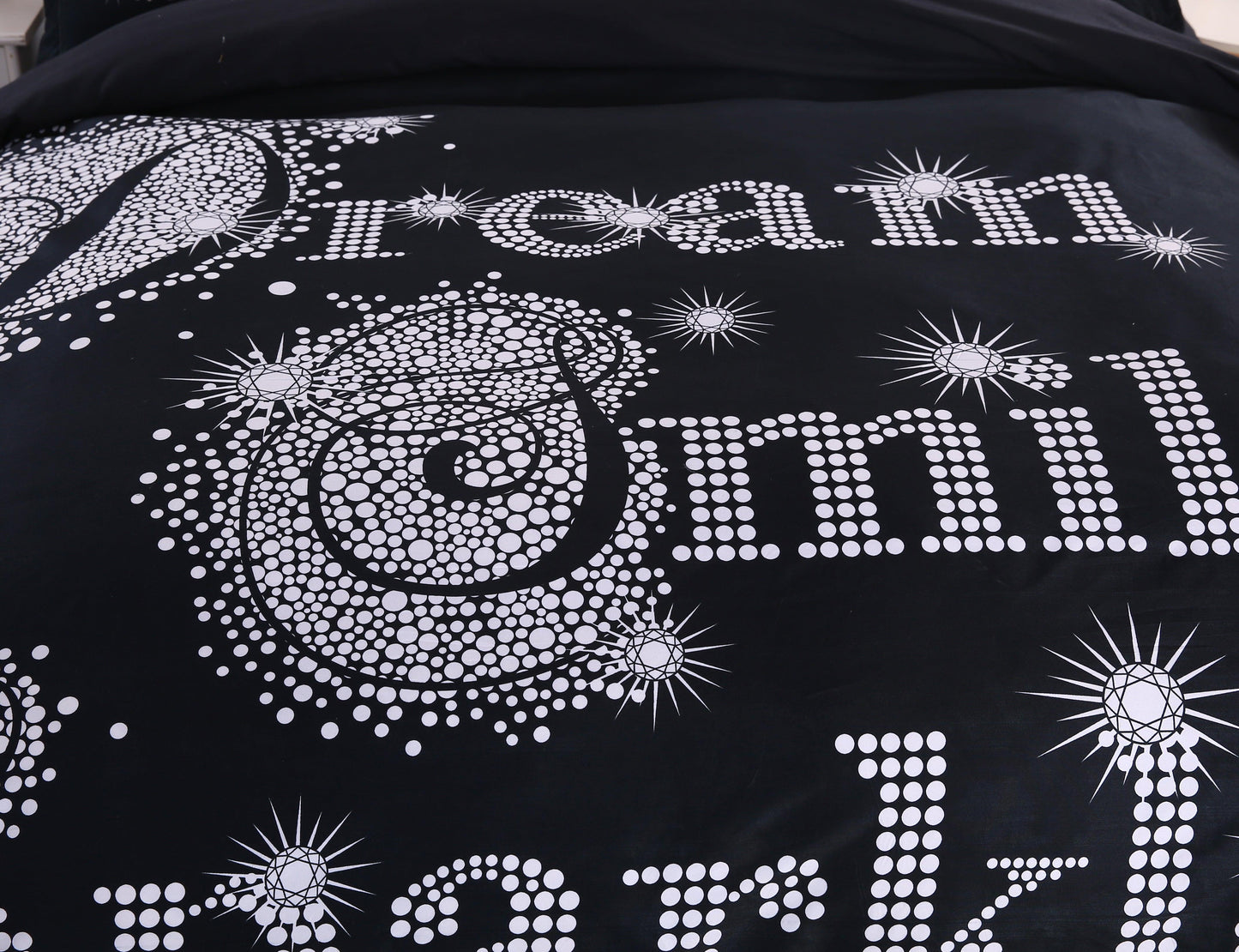 3D Black Smile Quilt Cover Set Bedding Set Pillowcases 82