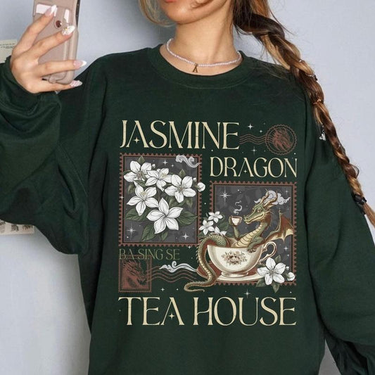 Jasmine Dragon Tea Shop Shirt, Uncle Iroh Shirt, Anime Lover's Gift, Uncle Iroh Tea Shop Inspired Shirt, Avatar T-Shirt, Sweatshirt, Hoodie