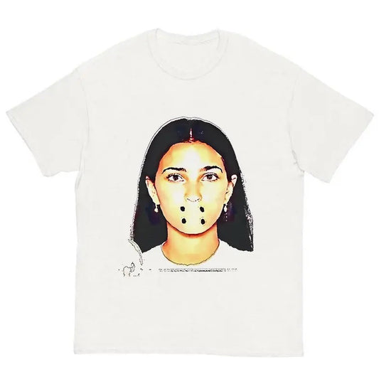 Ken Carson A Great Chaos Album T Shirt Crew Neck Casual Cotton Classic Fabric