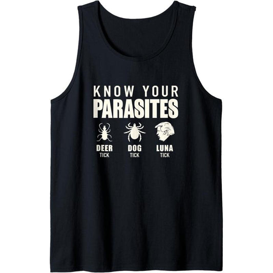 Know Your Parasites Anti-Trump Political Tank Top Made in USA