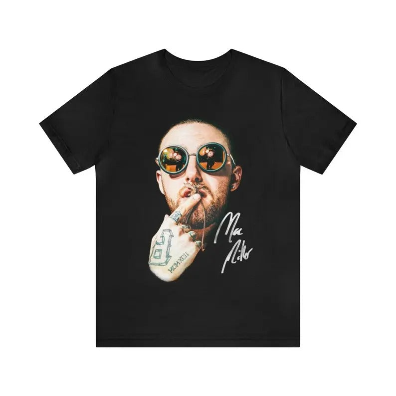 M Miller T-Shirt | Limited Hip Hop Graphic Tee | Mac Merch Menswear Top Underwear Streetwear