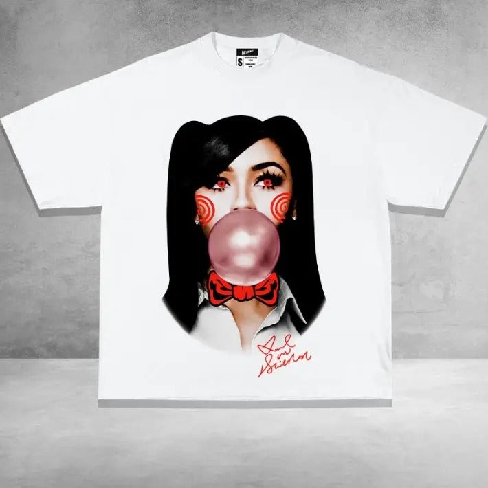 Mariahh TS Bumble Graphic Tee, Annabellee Halloween Shirt