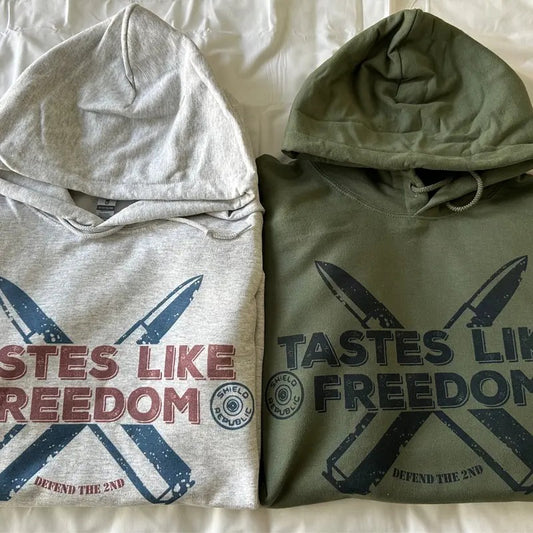 Men's Tastes Like Freedom Hoodie 2nd Amendment Hoodie
