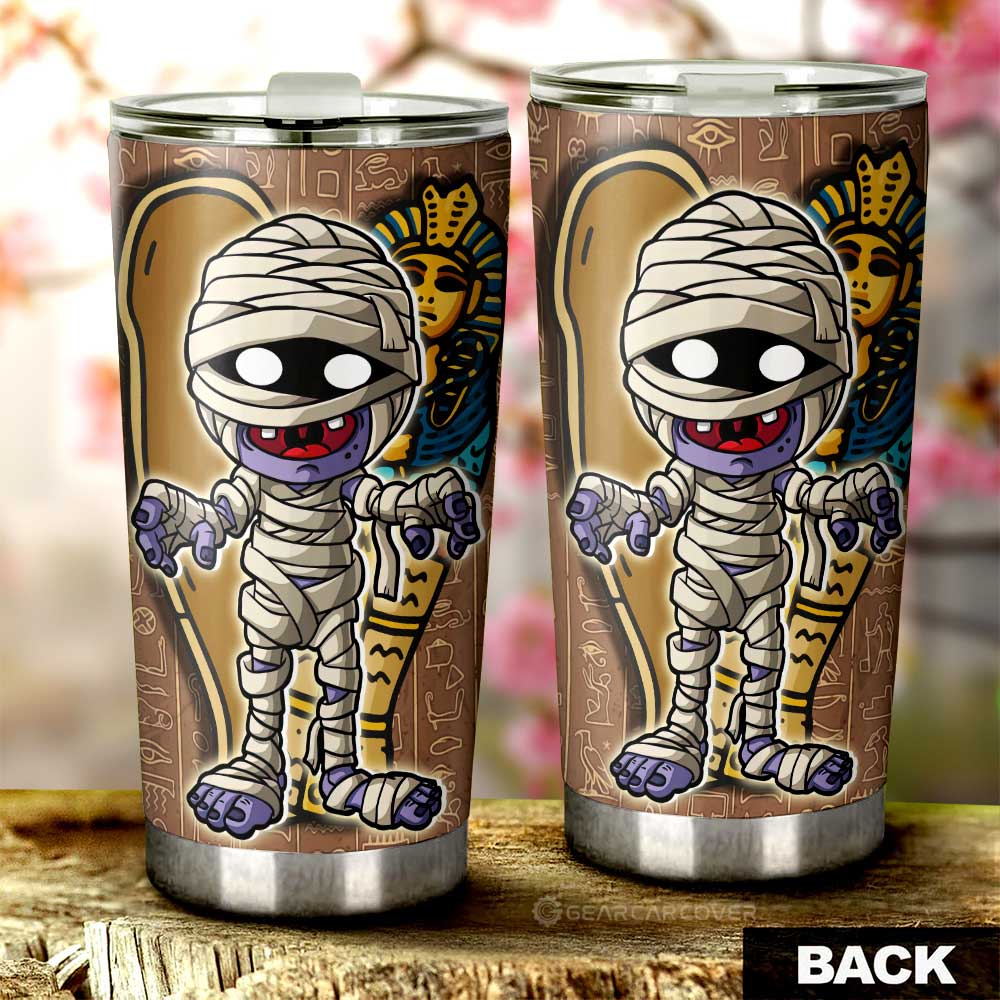 Mummy Tumbler Cup Custom Halloween Characters Car Interior Accessories
