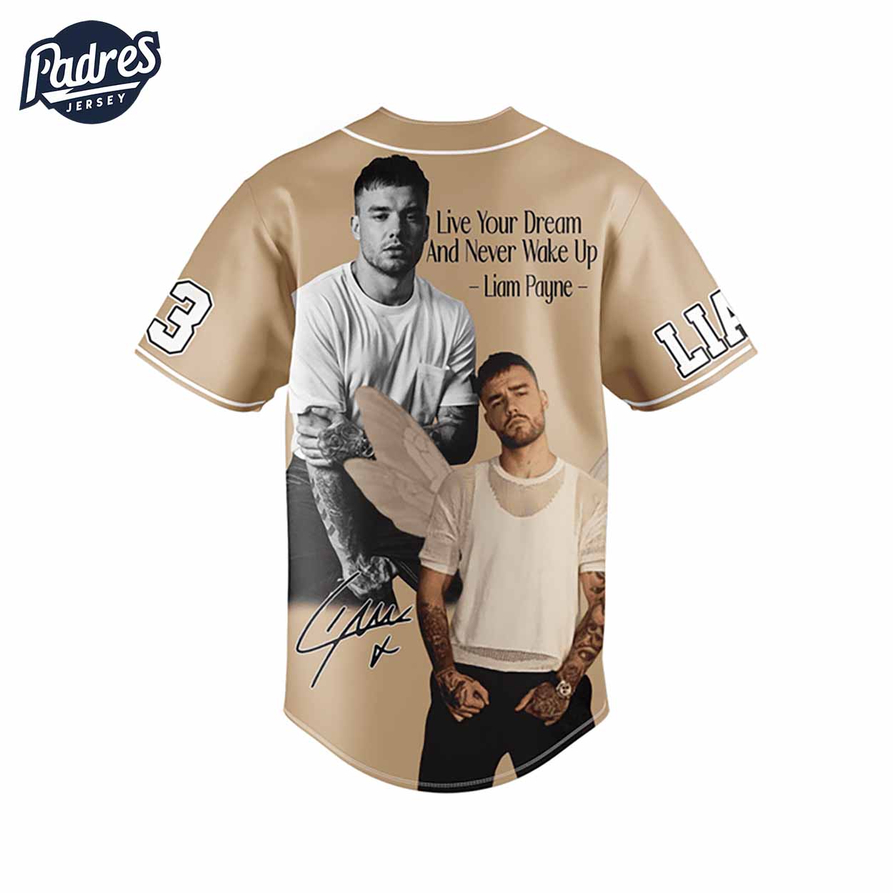 Music Liam Payne 1993-2024 Baseball Jersey - Padres Jersey Oasis: Elevate Your Baseball Style Game
