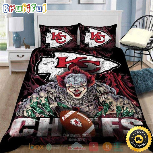 NEW Pennywise Kansas City Chiefs NFL Bedroom Set