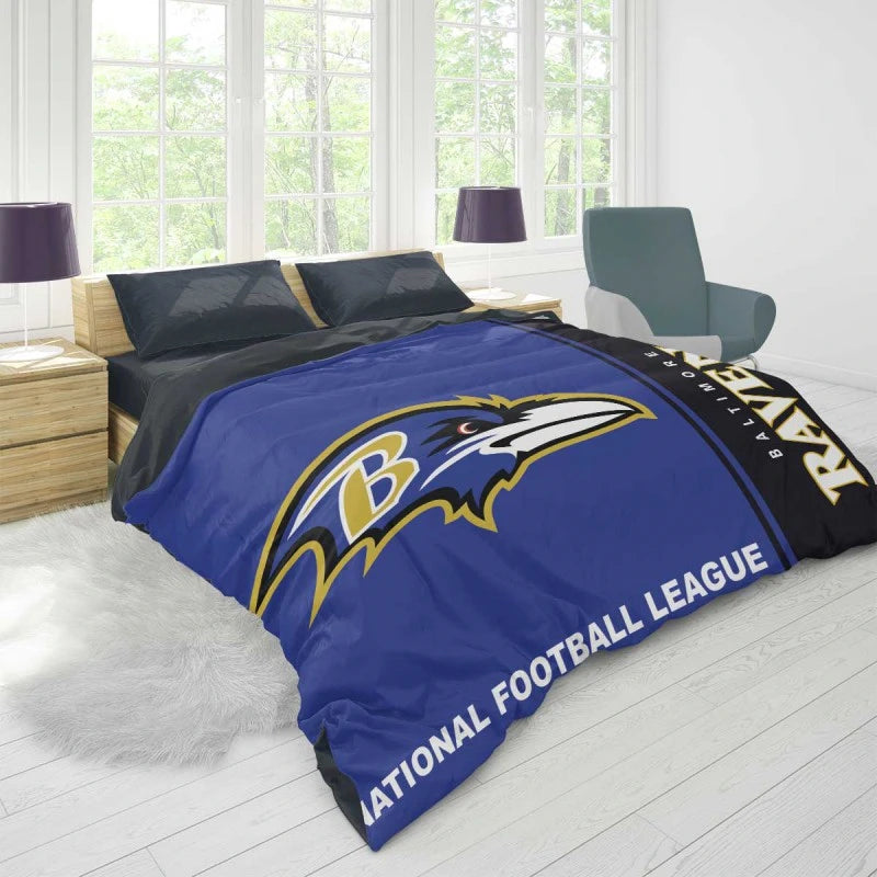 NFL Baltimore Ravens Bedding Duvet Cover