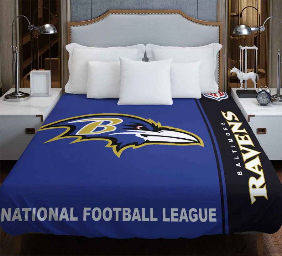 NFL Baltimore Ravens Bedding Duvet Cover