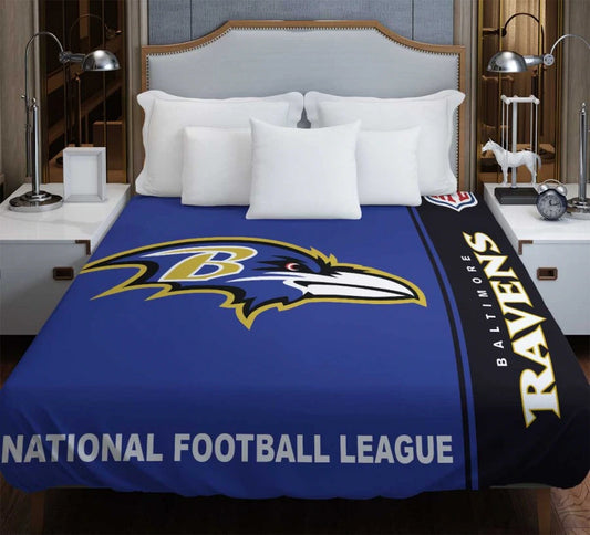 NFL Baltimore Ravens Bedding Duvet Cover